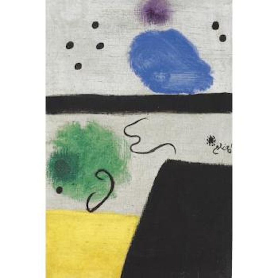 La Fumée Du Paysage Atteint Les Constellations by Joan Miró