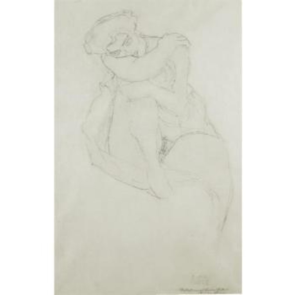 Studie Für Die Jungfrau (Study For The Virgin) by Gustav Klimt
