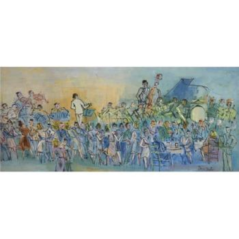 L'orchestre by Jean Dufy