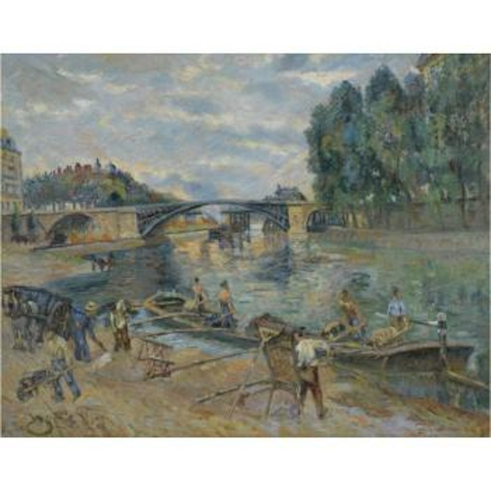 Le Pont De Sully, Paris by Armand Guillaumin