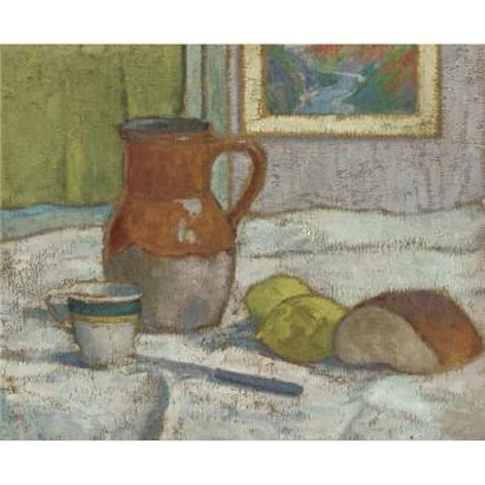 Nature Morte Au Pichet Et À La Tasse by Emile Bernard