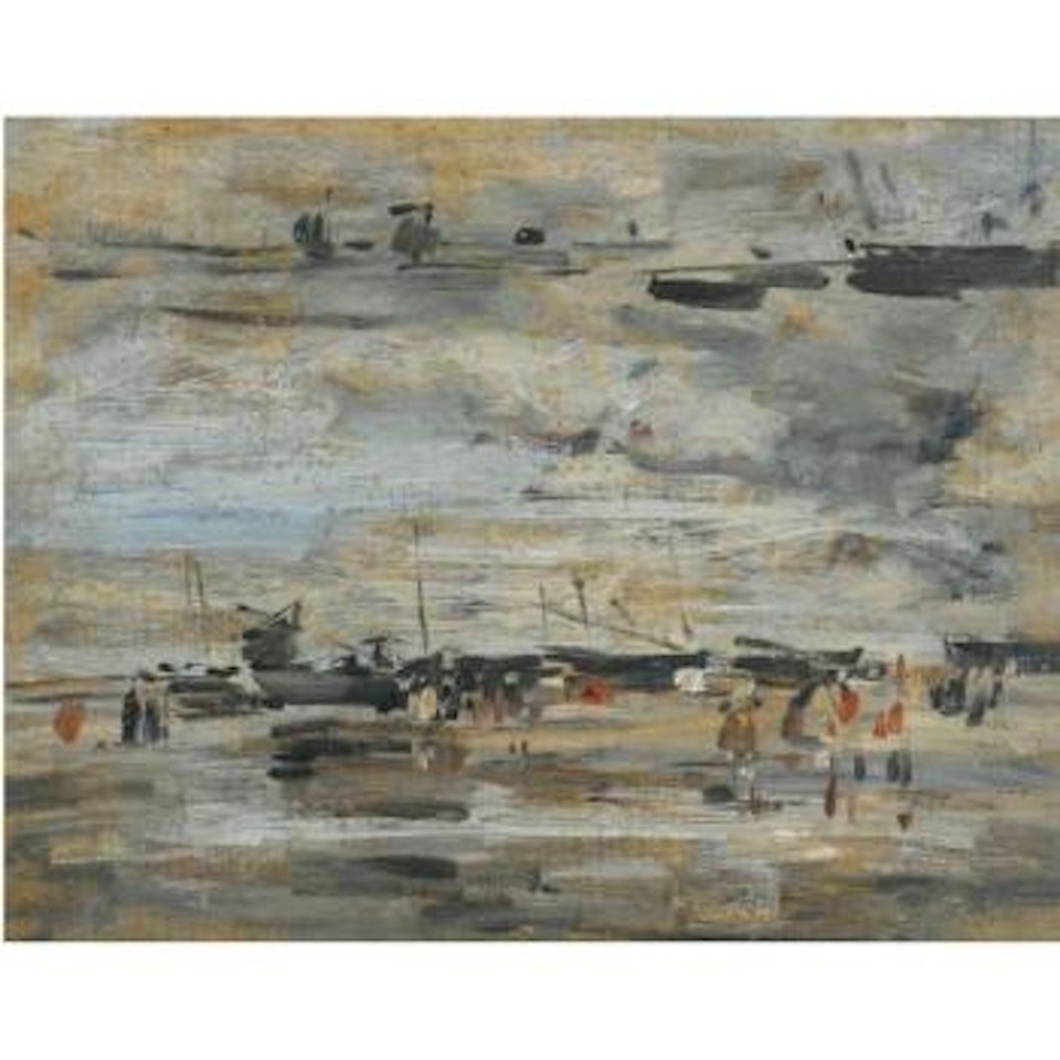 Marée Basse (Étude) by Eugène Boudin