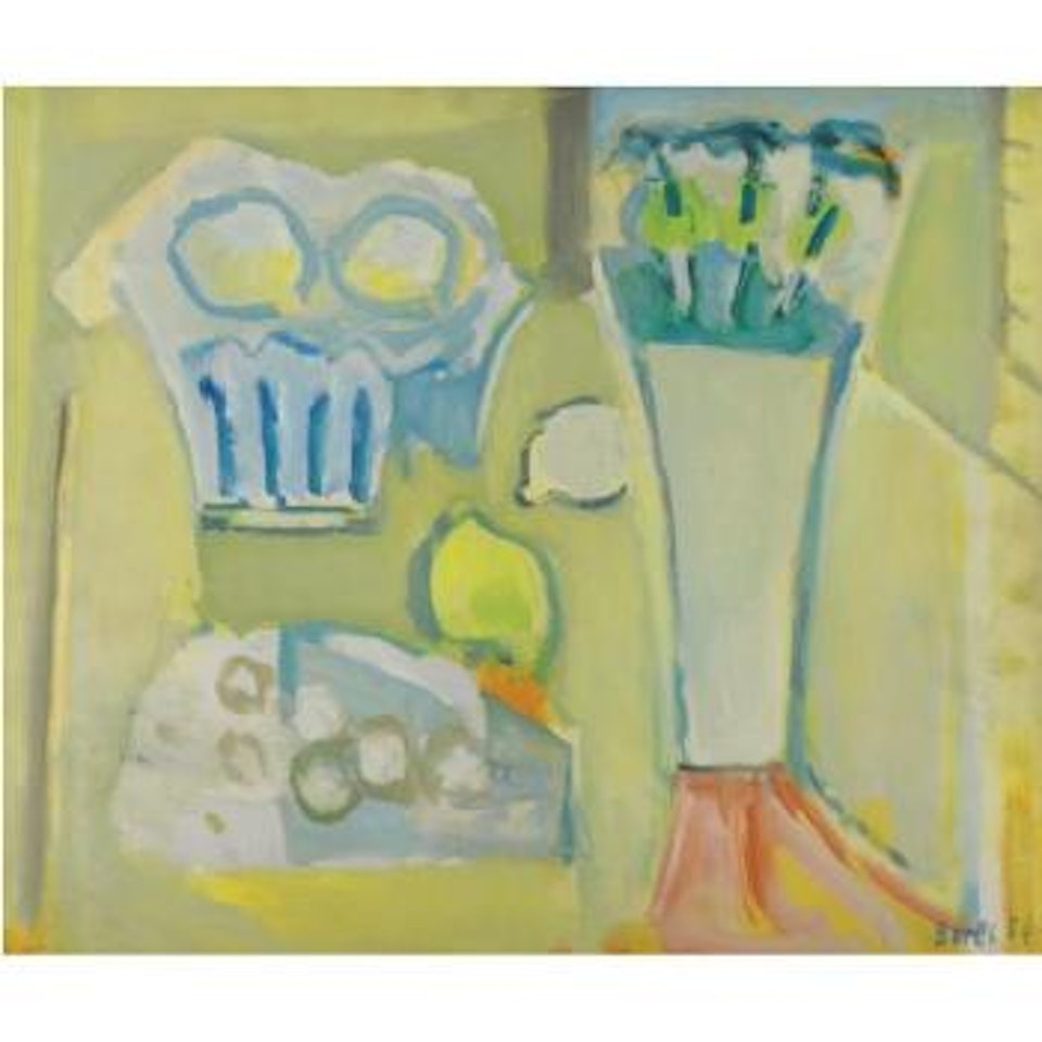 Vase Et Citron by Francisco Bores
