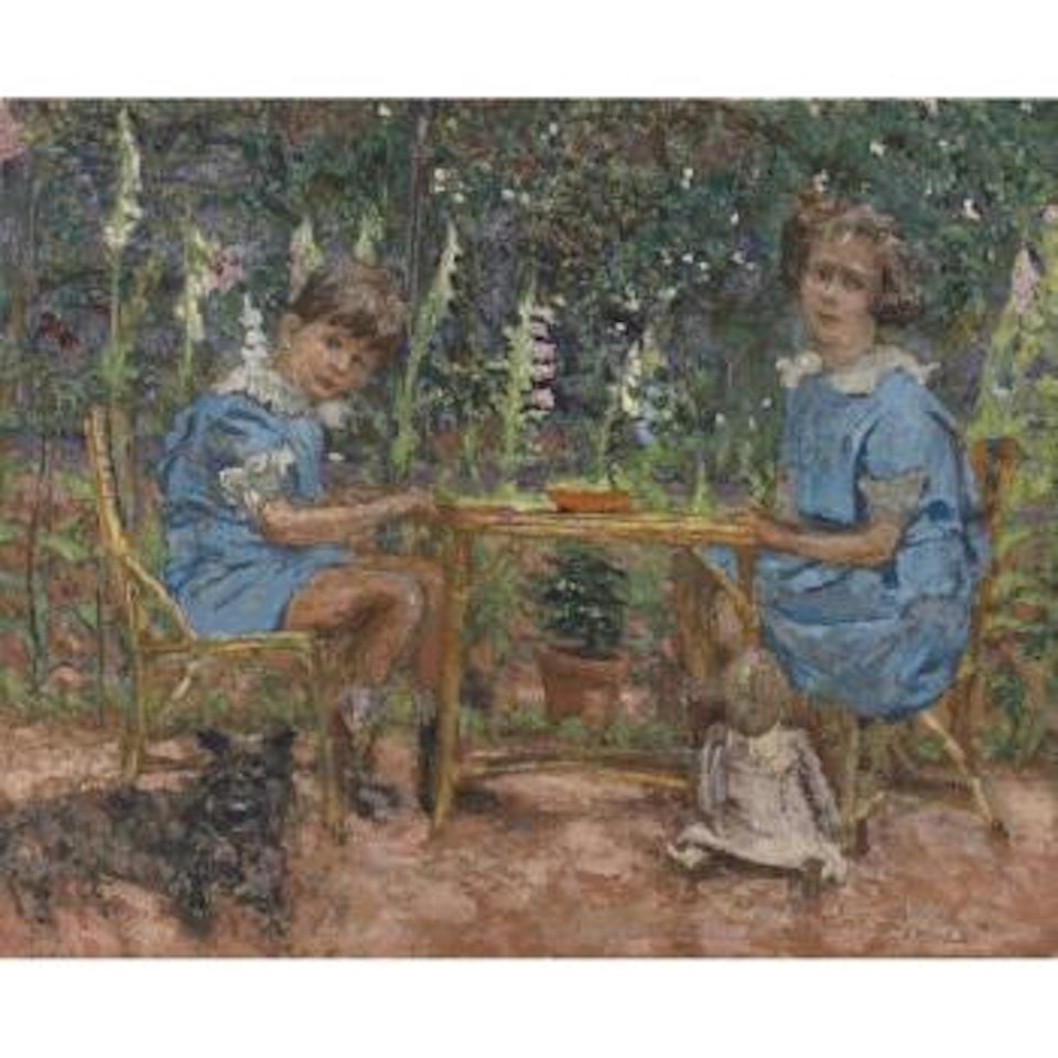 Les Enfants Bassiano by Édouard Vuillard