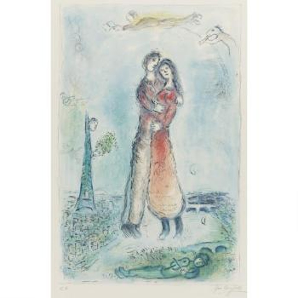 Joy (M. 976) by Marc Chagall