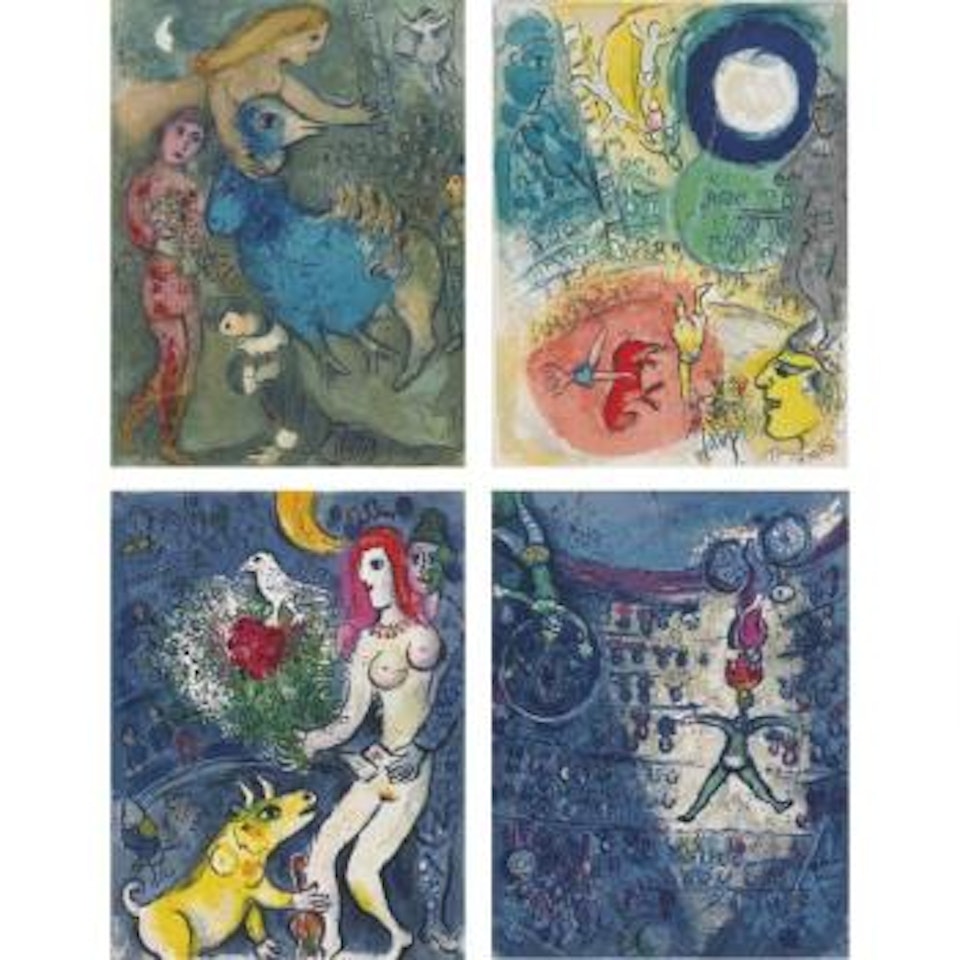 Cirque (M. 490-527; C. Bks 68) by Marc Chagall