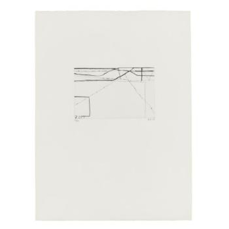 Nine Drypoints And Etchings: #2, #5, #6, #7 And #9 by Richard Diebenkorn