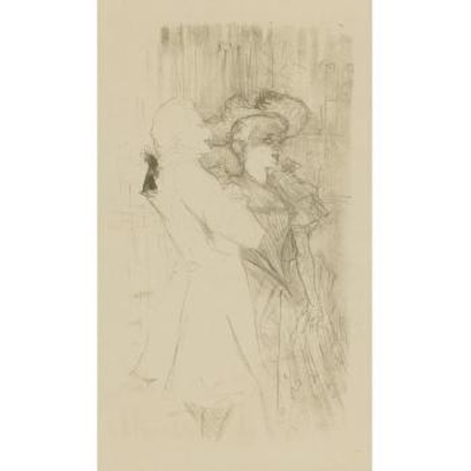 Lender Et Auguez, Dans 'La Chanson De Fortunio' (D. 108; W. 108; Adr. 120) by Henri de Toulouse-Lautrec