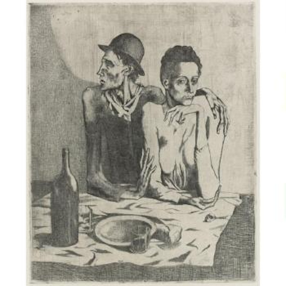 Le Repas Frugal (Bloch 1; Baer 2) by Pablo Picasso