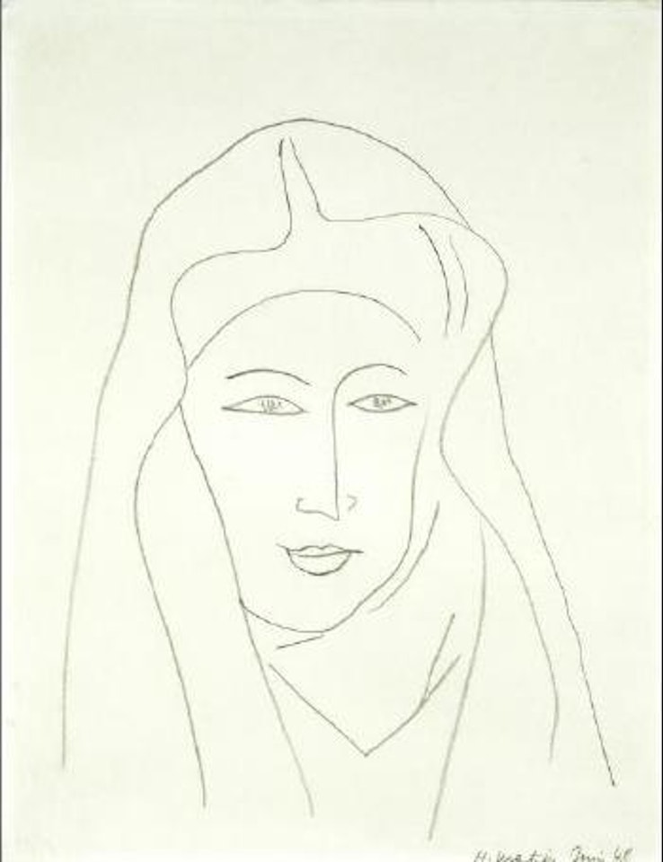 Portrait de Lydia by Henri Matisse