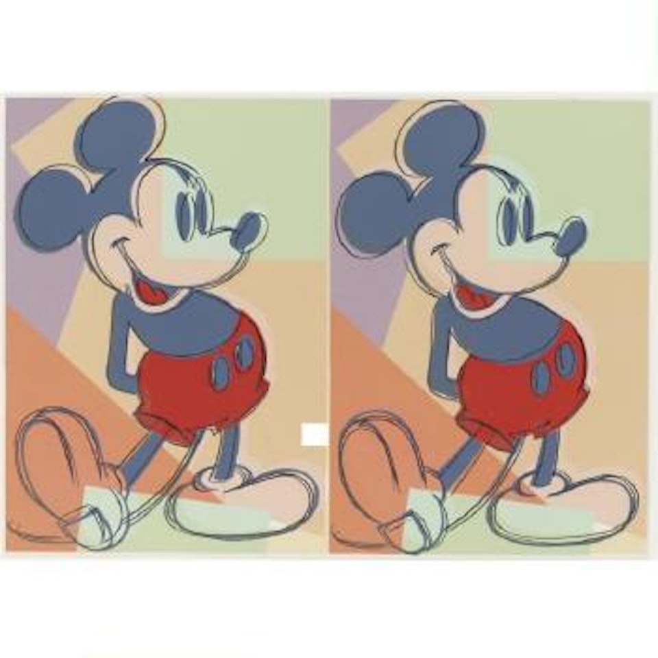 Double Mickey Mouse (F. & S. II.269) by Andy Warhol