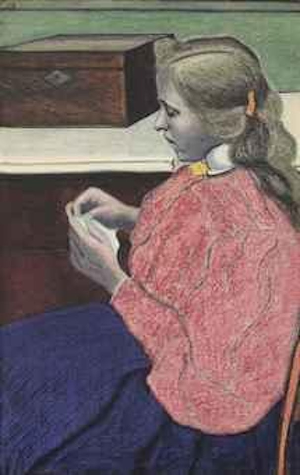 Portrait de Rachel, soeur de l'artiste by Léon Spilliaert