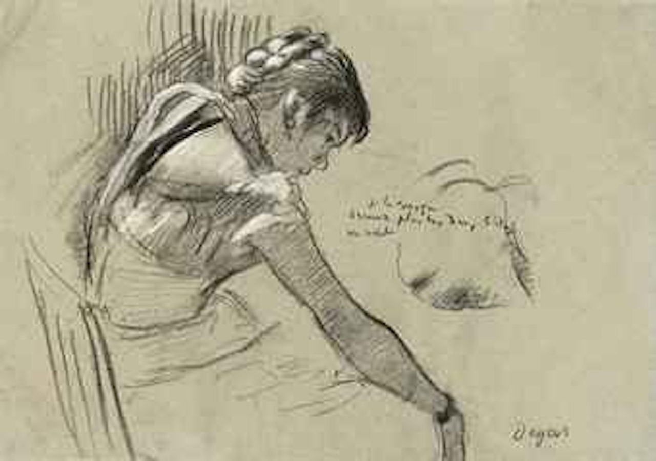 Danseuse au repos by Edgar Degas