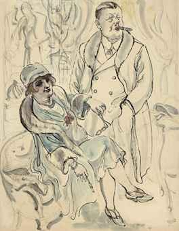 Posh Couple by George Grosz