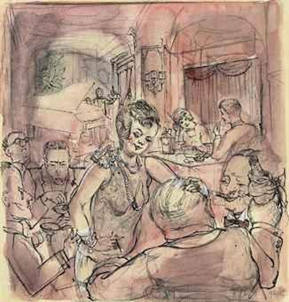 Nightclub V by George Grosz