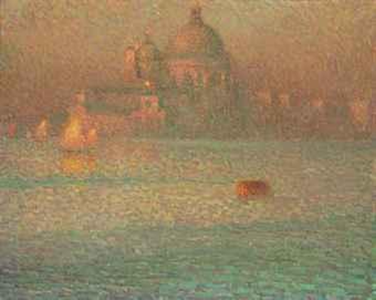 La Salute Matin d'hiver, Venise by Henri Le Sidaner