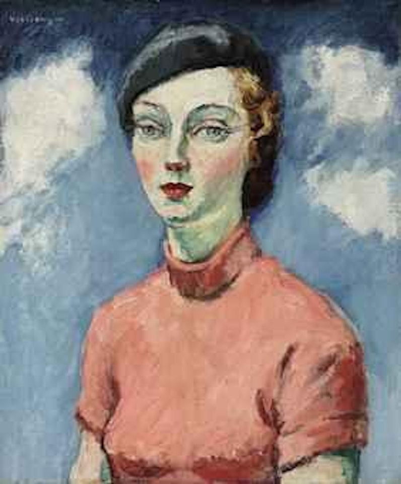 La femme au béret by Kees van Dongen
