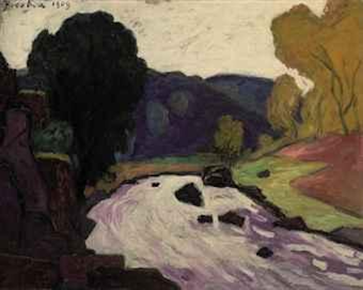 Paysage au torrent by Francis Picabia