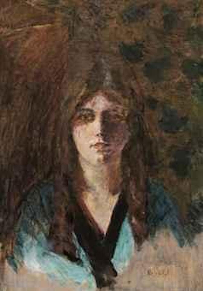 Tête de femme by Pierre Bonnard