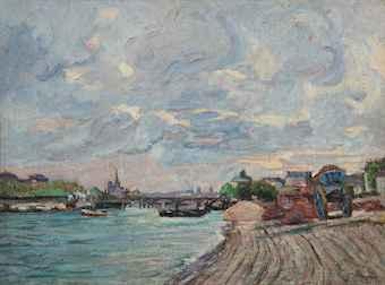 Le quai de la Rapée by Armand Guillaumin