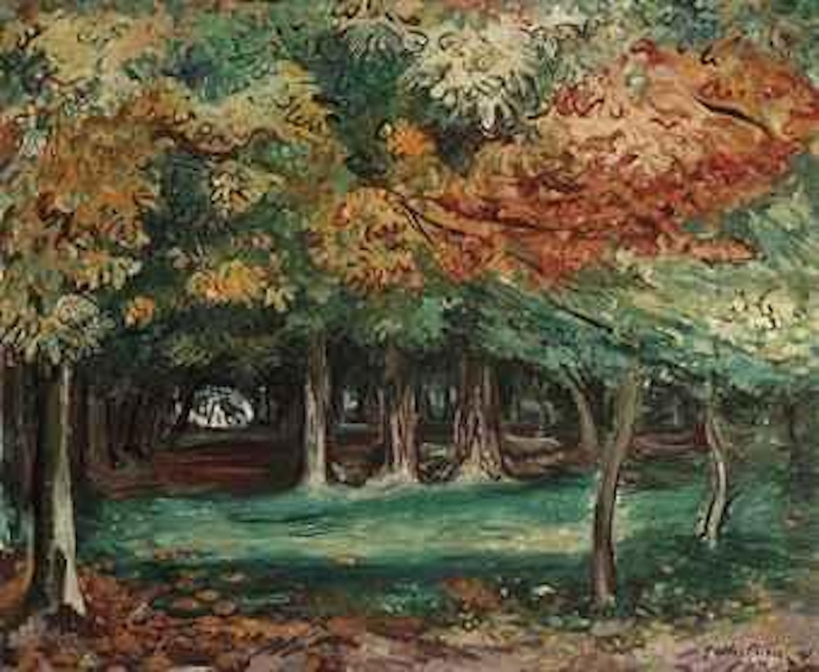 Automne à Honfleur by Othon Friesz