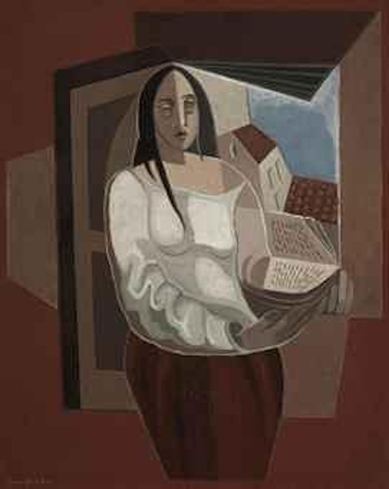 La liseuse by Juan Gris