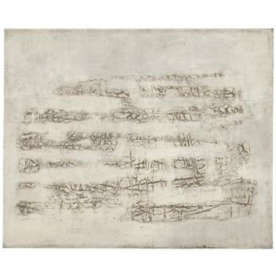 White Reliefs by Antoni Tapies