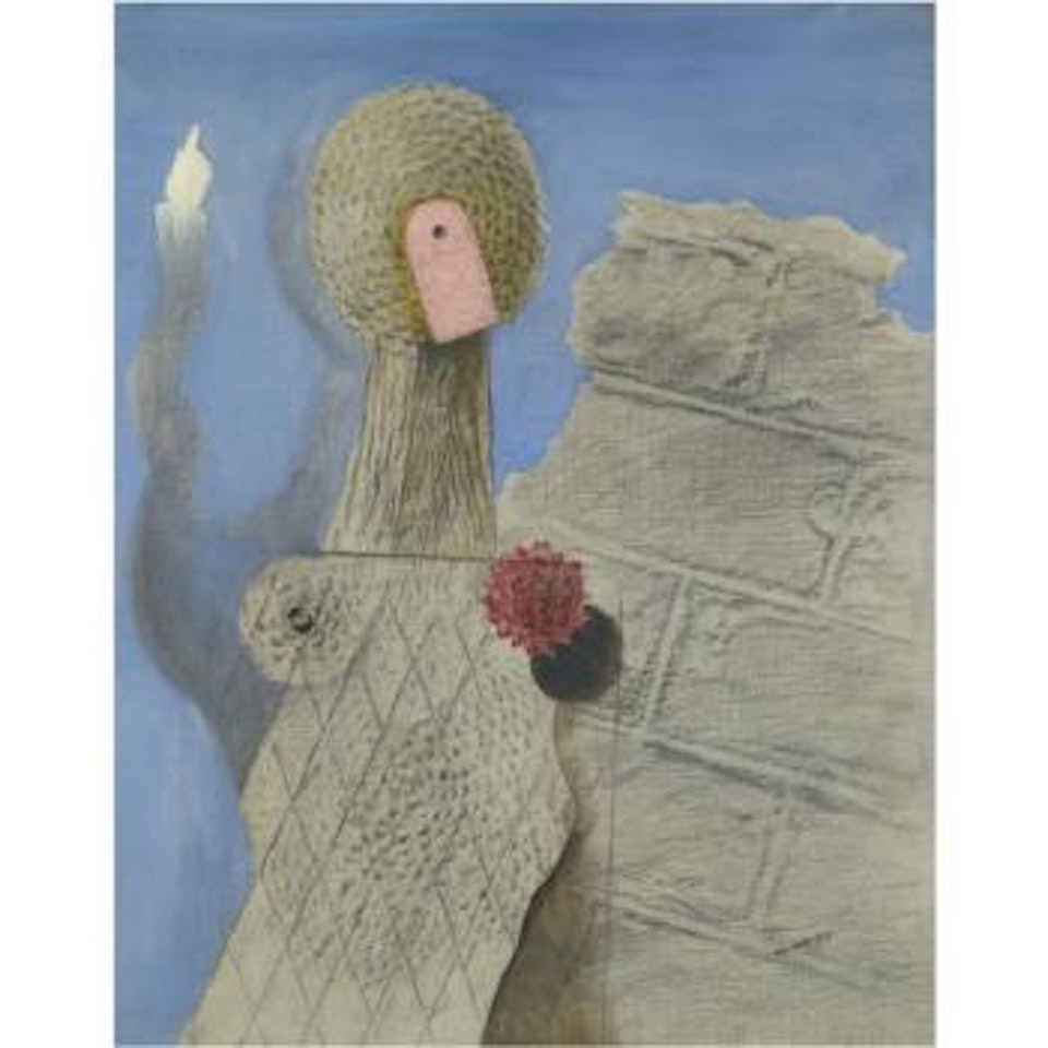 La Fleur Du Désert Or La Rose Du Désert by Max Ernst