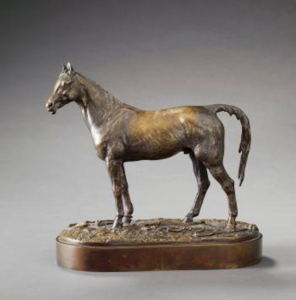 Arabischer Hengst by Eugene Alexandrovic Lanceray