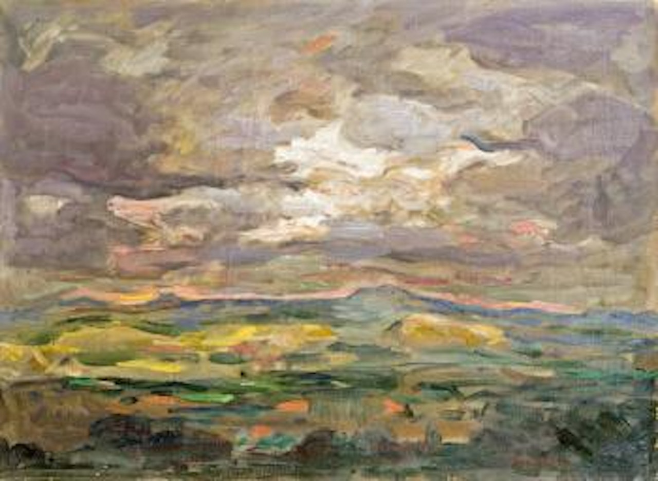 Landschaft by Jehudo Epstein