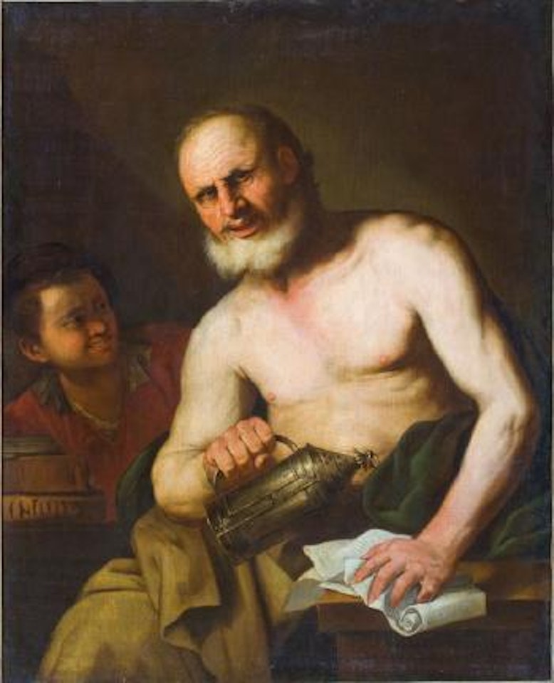 Filosofo Diogene by Circle of Luca Giordano