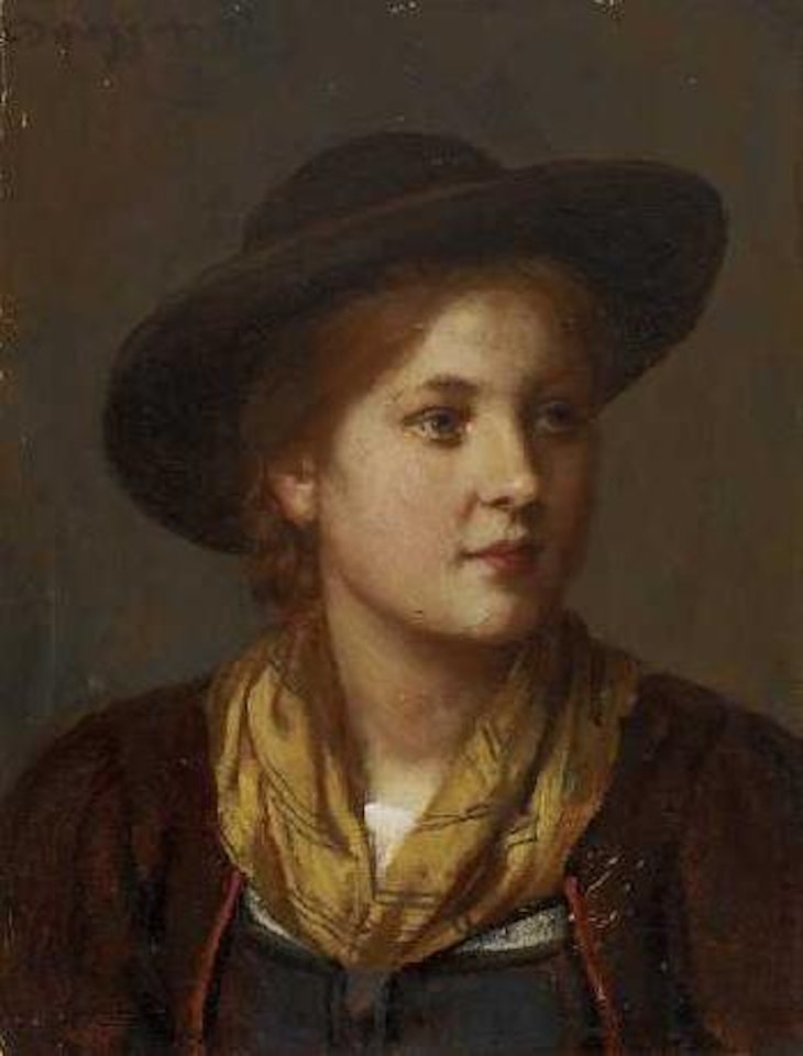 Dirndl by Franz von Defregger