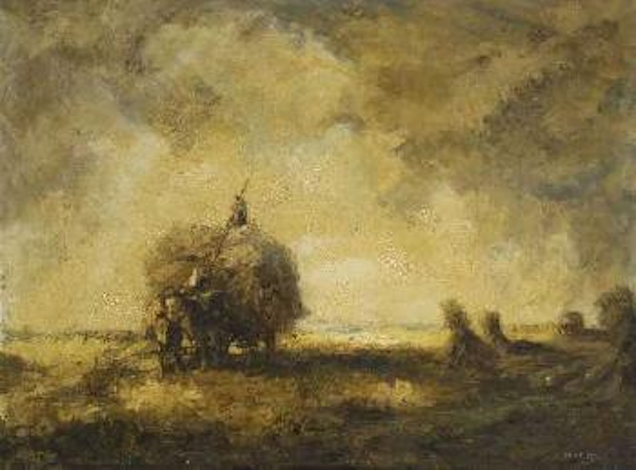 Aufziehendes Gewitter by Otto Pippel