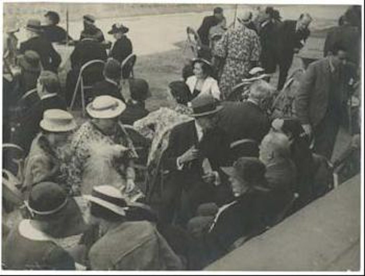Horse races Paris by André Kertész