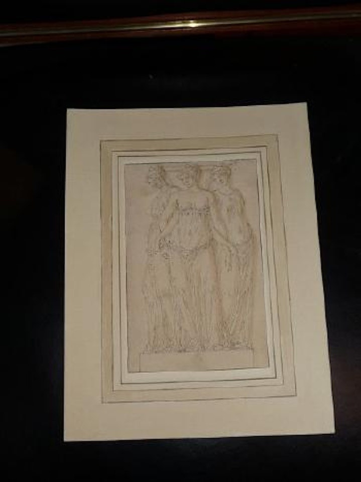 Les trois grâces by Louis-Félix de la Rue