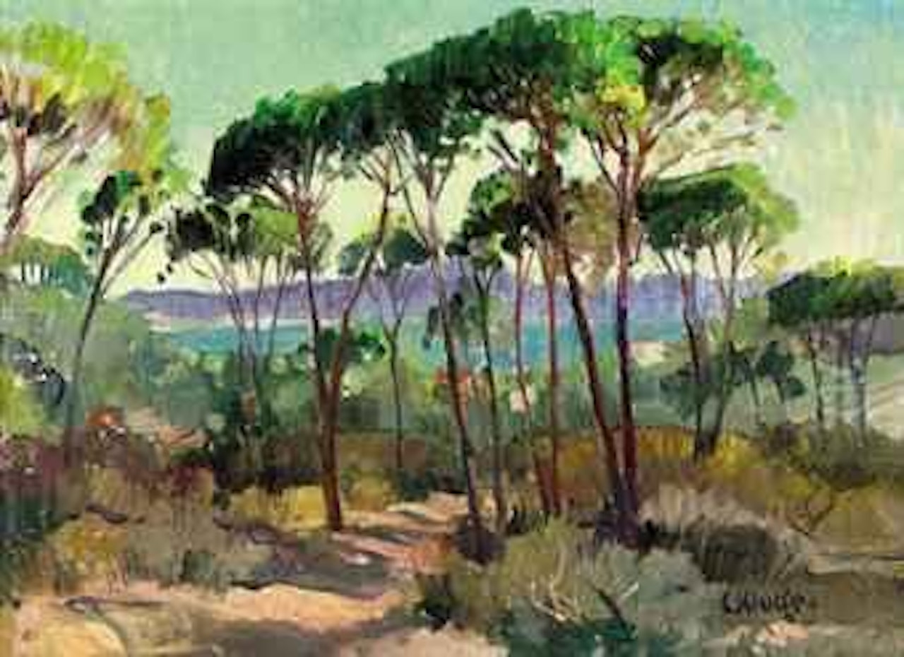 Paysage Mediterraneen by Constantin Kluge
