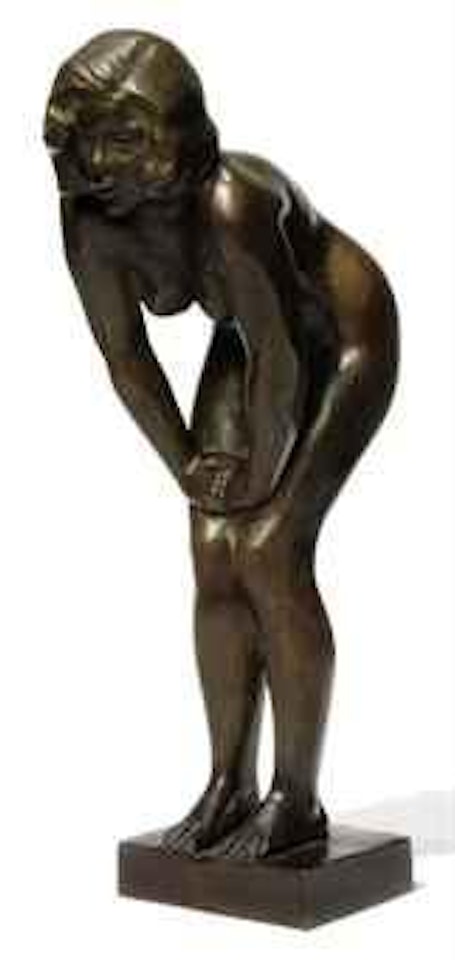 Staende Akt (Standing Nude) by Arne Durban