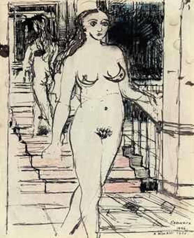 Untitled by Paul Delvaux