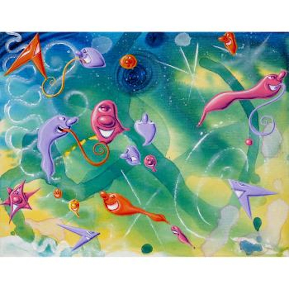 Liquidity by Kenny Scharf