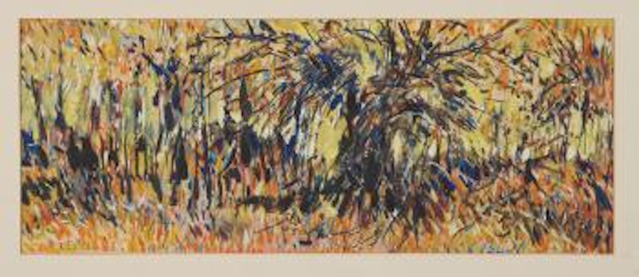 Bramble trees by Wayne Thiebaud
