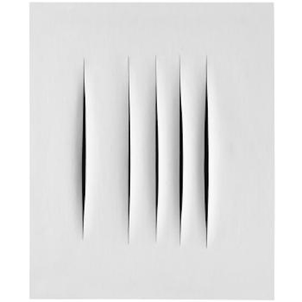 Concetto Spaziale, Attese by Lucio Fontana