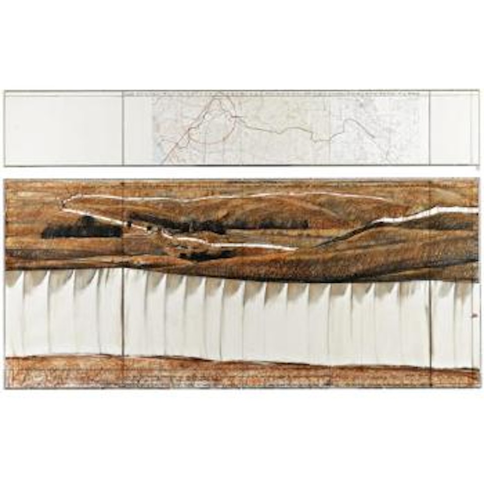 Running Fence (Project For Sonoma County And Marin County, State Of California) by Christo