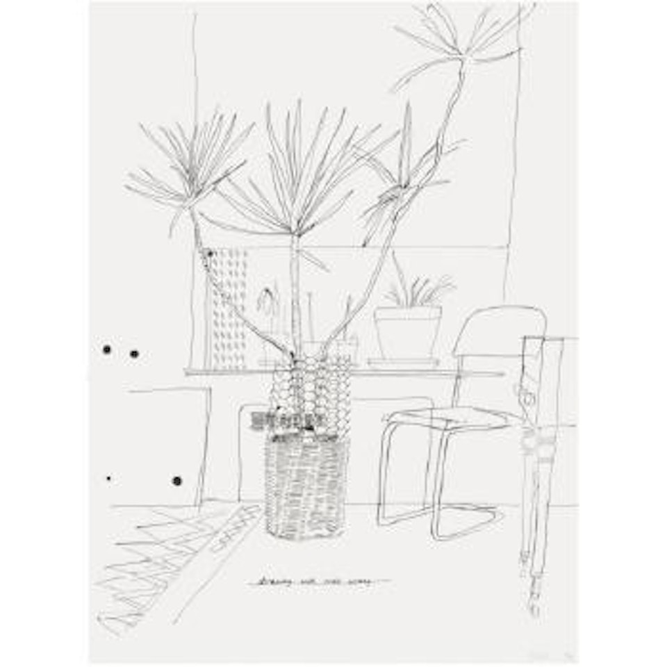 Drawing With Scale Wrong by David Hockney