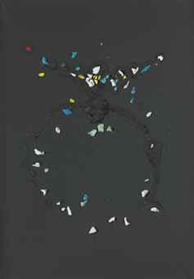 Concetto spaziale by Lucio Fontana