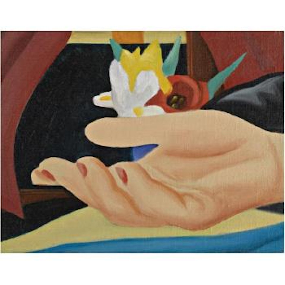 Study Of Gina's Hand by Tom Wesselmann