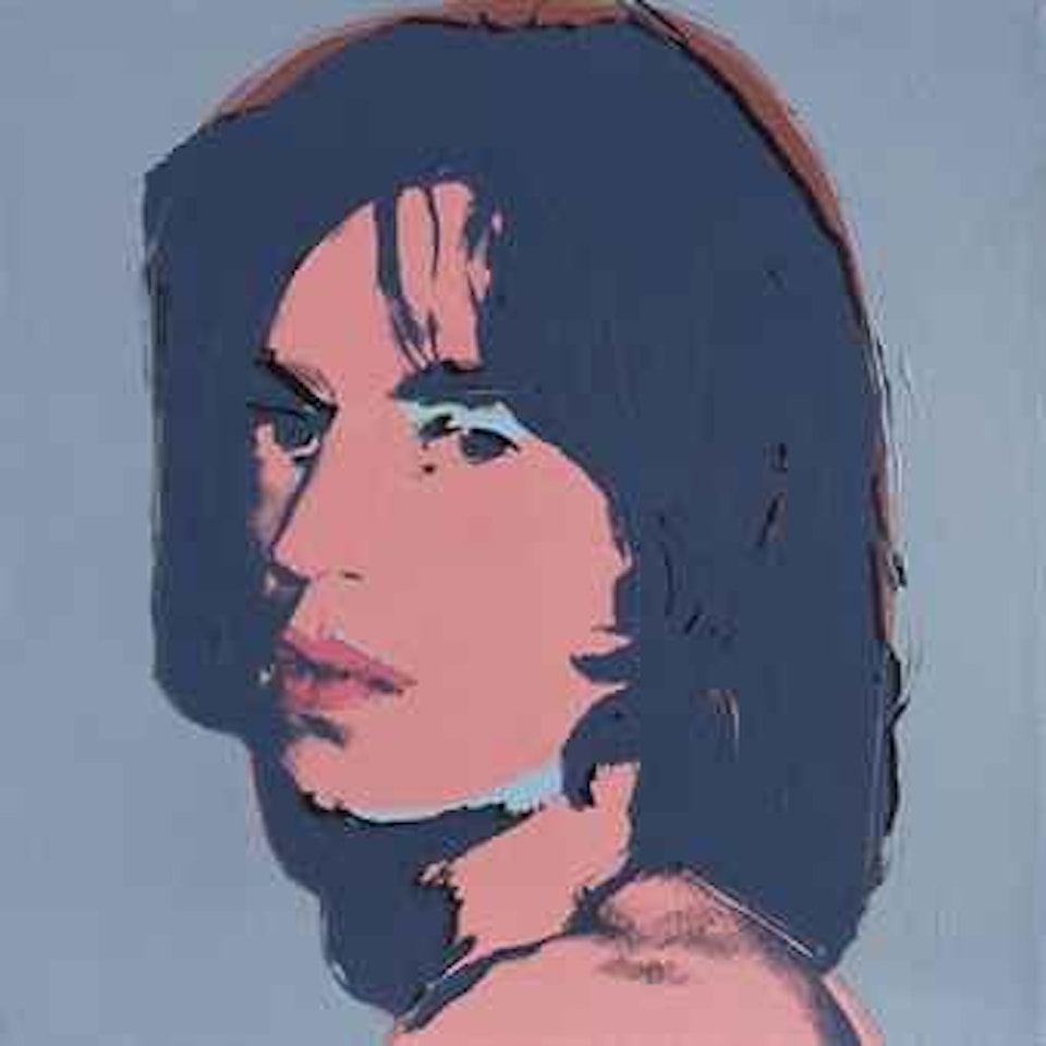 Mick Jagger by Andy Warhol