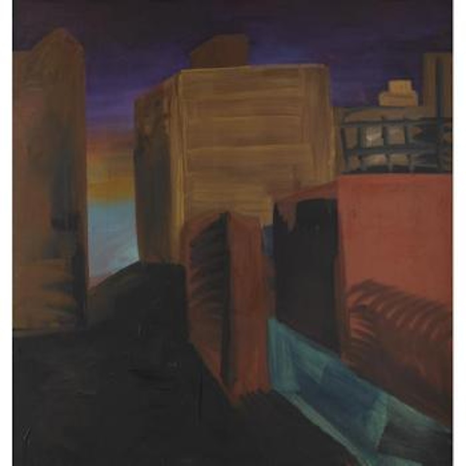 View From 23rd Street Loft by Rainer Fetting