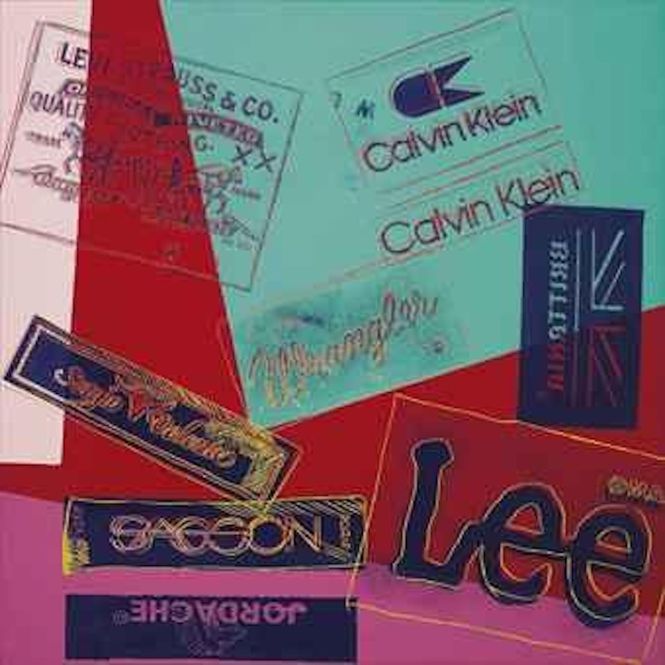 Jean Label by Andy Warhol