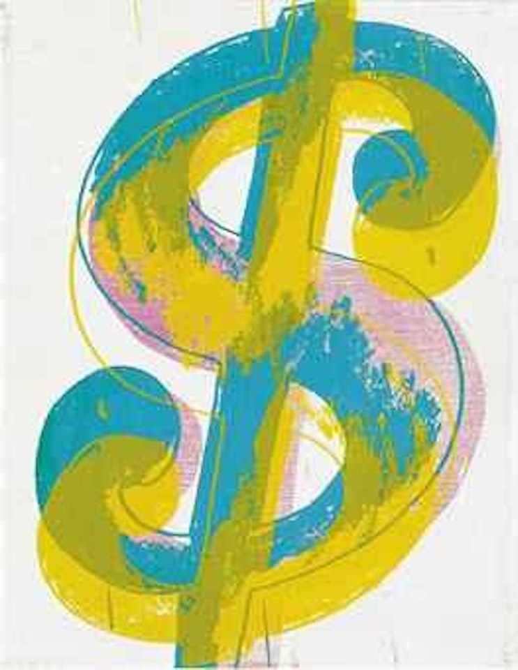 Dollar Sign by Andy Warhol