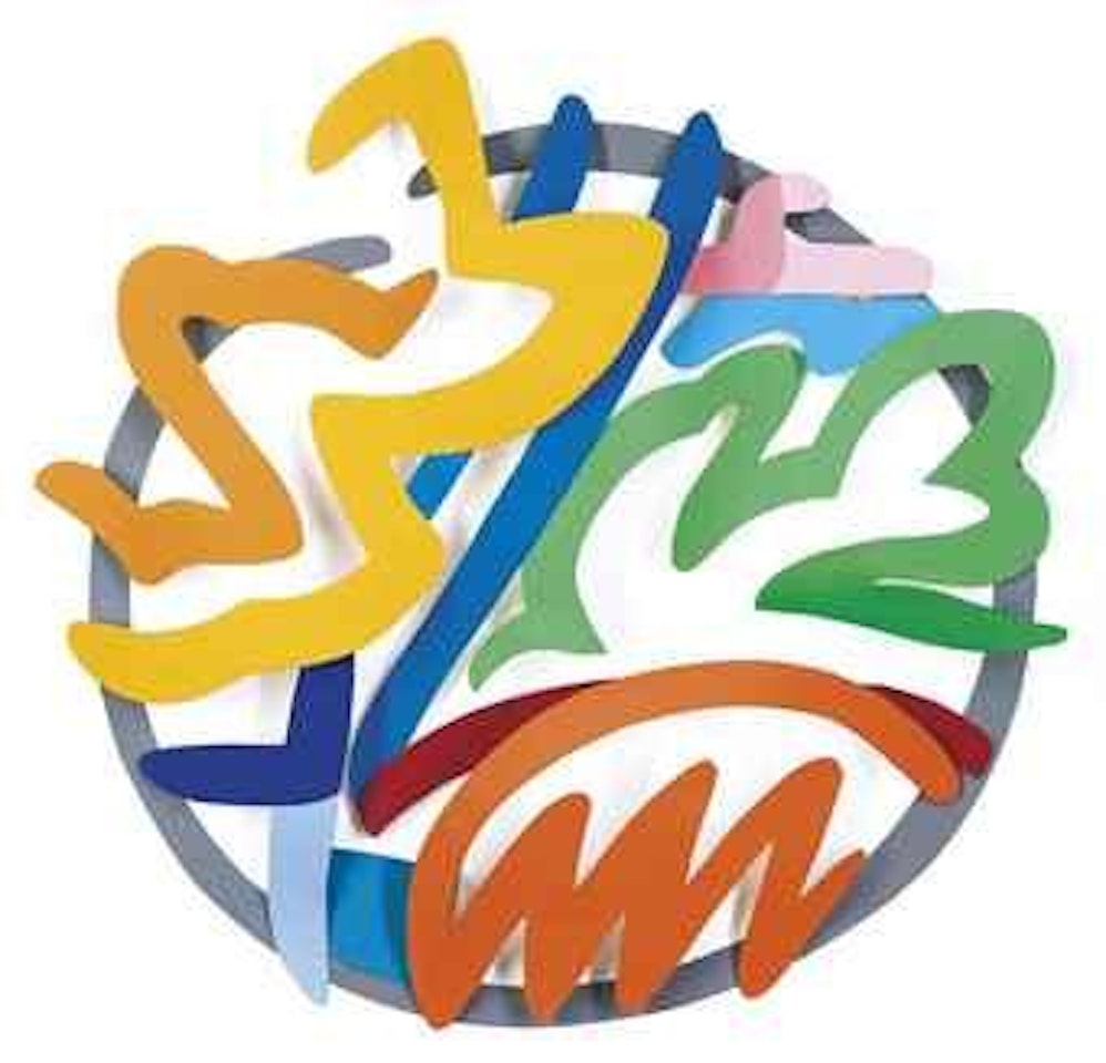 Maquette For Still Life With Orange, Tulip And Trees by Tom Wesselmann